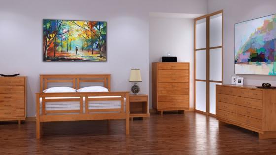 Vermont Wood Furniture Manufacturers - Custom Built Modern Bedrooms & Dining Rooms 